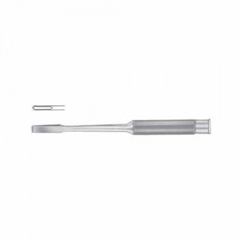 Cloward Bone Gouge Stainless Steel, 24.5 cm - 9 3/4" Blade Width 7 mm